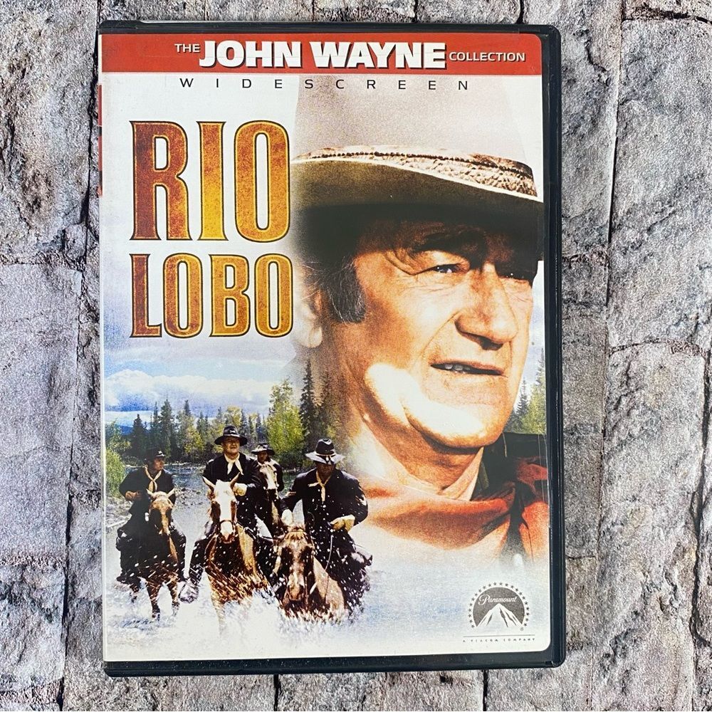 Rio Lobo Wide Screen John Wayne Western Movie DVD
